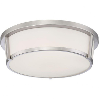Iris Side 18W 1 LED 14 Inch Wide Flush Mount by Bailey Street Home - 79-BEL-4186988
