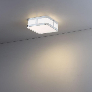 Brandon Glas 1 Light 8.75 Inch Wide Flush Mount by Bailey Street Home