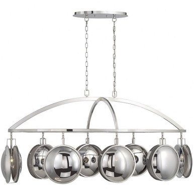 Portmarnock 8 Light Large OVal Chandelier by Bailey Street Home - 79-BEL-2772708