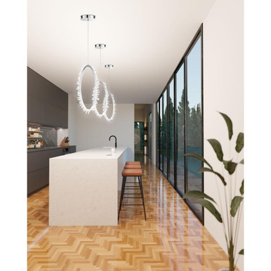 Danes Downs 1 LED Light Mini Pendant by Bailey Street Home