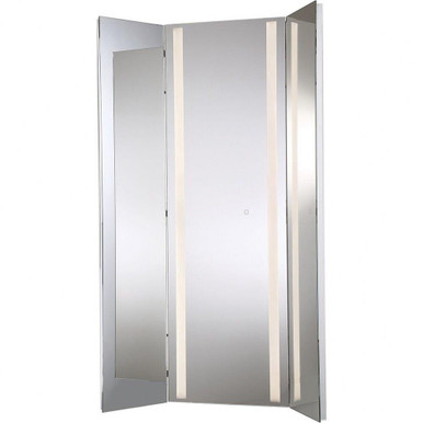 Tri Fold 60 Inch LED Floor Mirror by Bailey Street Home