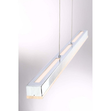 Williams Court 1 Light LED Linear Chandelier by Bailey Street Home