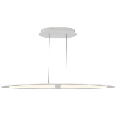 Dee Farm 1 Light LED Linear Chandelier by Bailey Street Home - 79-BEL-2772782