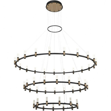 Stone Quarry Road 1 Light Oversized 3 Tier Chandelier by Bailey Street Home - 79-BEL-4186932