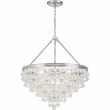 Calypso 8 Light Medium Round Chandelier by Crystorama - 137