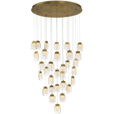 Lloyd By-Pass 31 Light Oversized Round Chandelier by Bailey Street Home - 79-BEL-4187027
