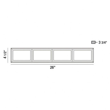 Montpelier Farm 32W 4 LED Vanity Light by Bailey Street Home