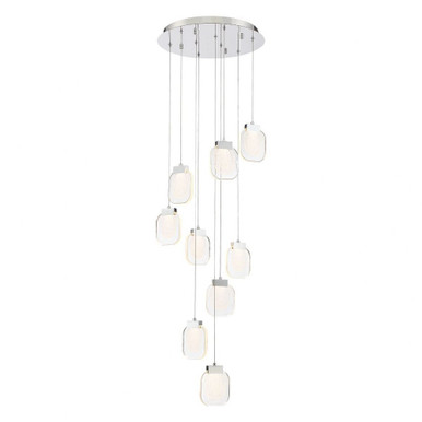 Lloyd By-Pass 9 Light Small Chandelier by Bailey Street Home - 79-BEL-4365475