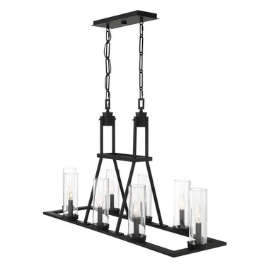 Harley Woodlands 8 Light Small Island Chandelier by Bailey Street Home