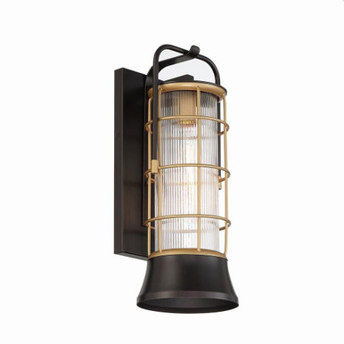 Kimpton Place 1 Light Wall Lantern 16.25 Inch Tall by Bailey Street Home - 79-BEL-4636043