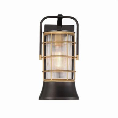 Kimpton Place 1 Light Wall Lantern 13.25 Inch Tall by Bailey Street Home - 79-BEL-4636042