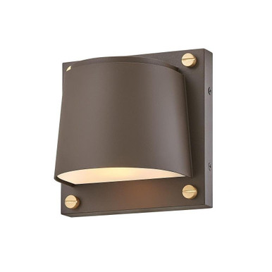 Alton Acre 1 LED Light Outdoor Wall Lantern by Bailey Street Home - 81-BEL-4614396