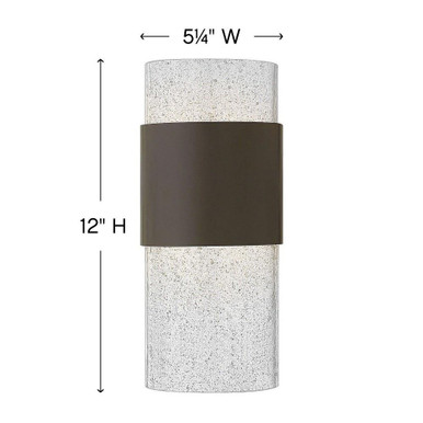 Edgar Hall 16W 1 LED Wall Lantern by Bailey Street Home