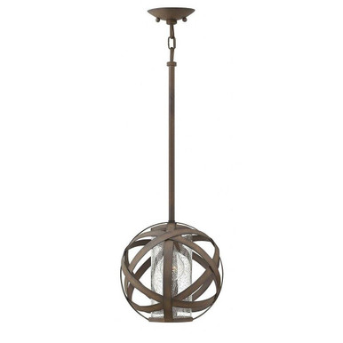 Brick Kiln Celyn 1 Light Small Outdoor Pendant by Bailey Street Home - 81-BEL-3001923