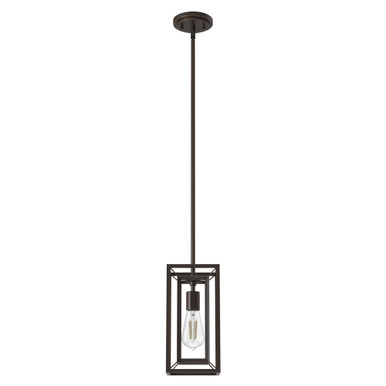 Doherty 1 Light Small Pendant by Hunter Fans - DO1_197_MP