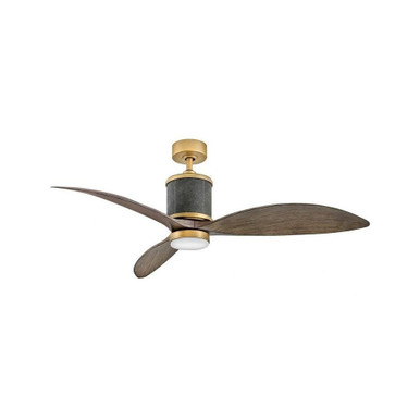 Parklands Dell 3 Blade Ceiling Fan with Light Kit 60 Inches Wide by BSH - 81-BEL-4614563