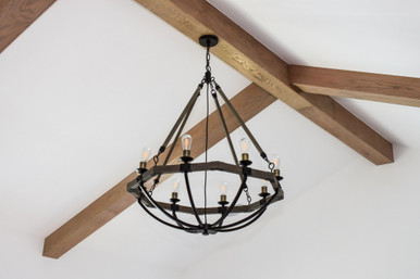 Benchleys Road 8 Light Oversized Chandelier by Bailey Street Home - 93-BEL-4429780