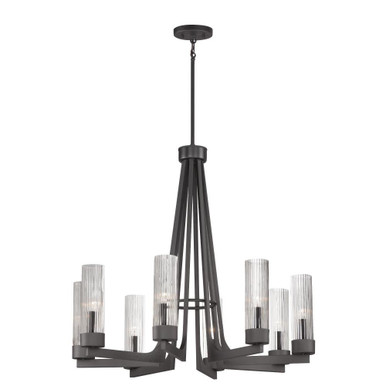 Burlington Nook 8 Light Large Chandelier by Bailey Street Home