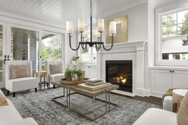 Windermere Lodge 8 Up Light Large Chandelier by Bailey Street Home - 93-BEL-4860029