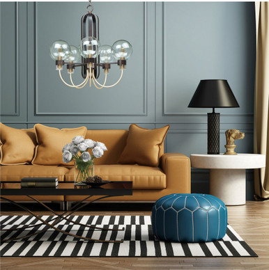 Lynmouth Moorings 5 Light Medium Chandelier by Bailey Street Home - 93-BEL-3820417