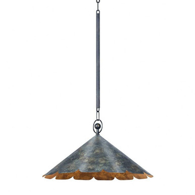 Folly Beach 1 Light Pendant 10.75 Inch and 20.75 Inch Wide by Hudson Valley - CB7621-VER