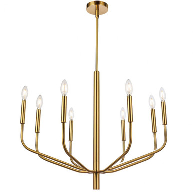 Eleanor 8 Light Large Chandelier by Dainolite - ELN-328C