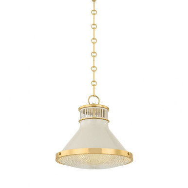 Highclere 1 Light Pendant 12 Inch Tall and 12.75 Inch Wide by Hudson Valley - MDS2404