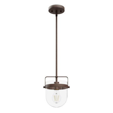 Karloff 1 Light Small Pendant by Hunter Fans - 19838