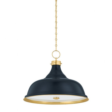 Painted No. 1 4 Light Pendant 18.75 Inch X 23.5 Inch Wide by Hudson Valley - MDS300L