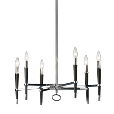 Langford 6 Light Medium Pendant by Dainolite - LAN-246C-NS