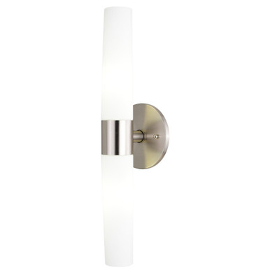 Elliot 2 Light Bath Vanity 20.5 Inch Tall and 5.5 Inch Wide by Vaxcel - W0457