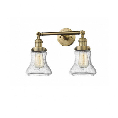 Bellmont Two Light Adjustable Wall Sconce 16.5 x 11 In by Innovations - 208-BB-G194