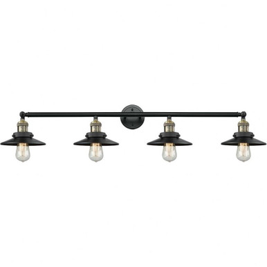 Railroad 4 Light Bath Vanity 44 Inch Wide by 6 Inch High by Innovations - 215-BAB-M6