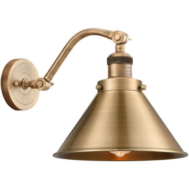 Briarcliff 1 Light Wall Sconce 8 x 11.5 Inches by Innovations - 515-1W-BB-M10-BB