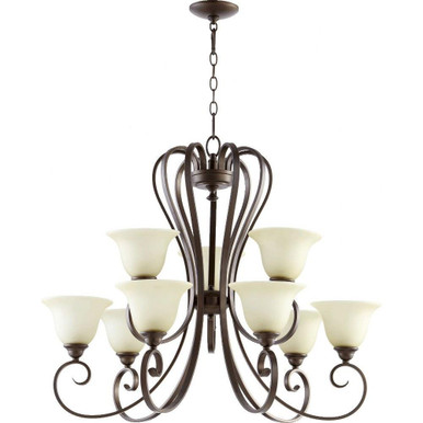 Celesta 9 Light Large 2 Tier Chandelier by Bailey Street Home - 183-BEL-3400487
