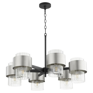 Epsilon 6 Light Oversized Chandelier by Bailey Street Home - 183-BEL-4636871