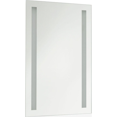 Lustro 35W 1 LED Rectangle Frameless Mirror 36 X 24 Inch Wide by Generation - MRIL1400