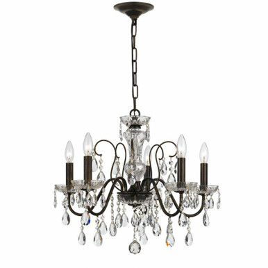 Butler 5 Light Medium Chandelier by Crystorama - 3025