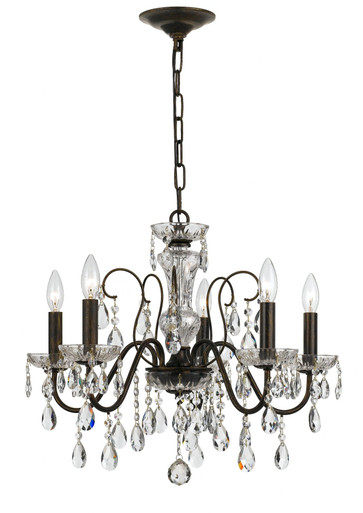 Butler 5 Light Medium Chandelier by Crystorama - 3025