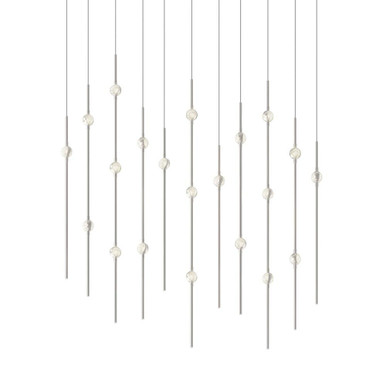 Constellation 42W 21 LED Pendant 38 Inch Tall and 7.5 Inch Wide by Sonneman - 2016
