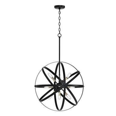 Kaston 9 Light Sphere Chandelier 87.56 Inch Tall X 22 Inch Wide by LUMLight - 3096
