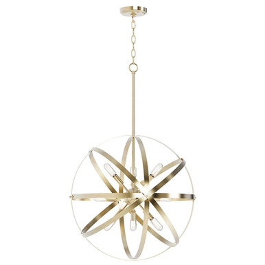 Kaston 9 Light Sphere Chandelier 87.56 Inch Tall X 22 Inch Wide by LUMLight - 3096