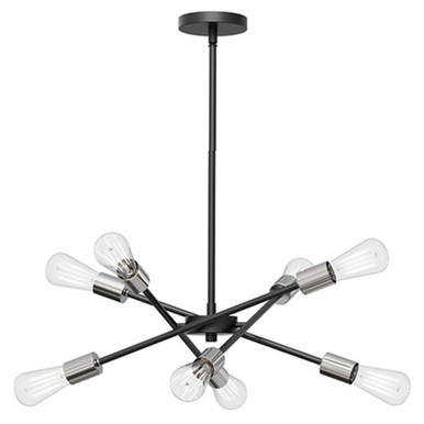 Laterna 8 Light Chandelier 52.75 Inch Tall and 26 Inch Wide by LUMLight - 3100