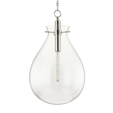 Ivy 6W 1 LED Large Pendant by Hudson Valley - BKO103