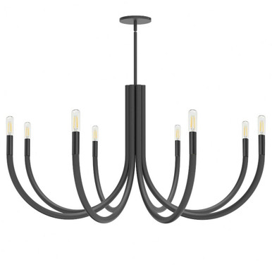 Wand 8 Light Oversized Chandelier by Dainolite WAN-388C