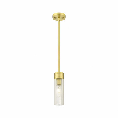 Boreas 1 Light Stem Hung Mini Pendant 10 Inch Tall by Innovations - 617-1S-G617-8