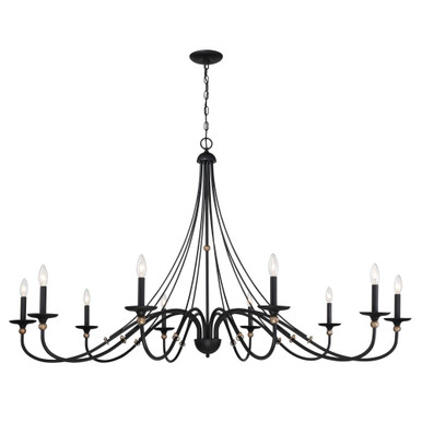Westchester County 10 Light Oversized Chandelier By Minka Lavery - 1038-677