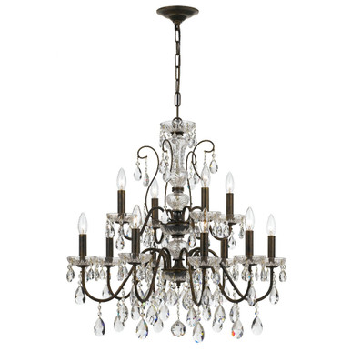 Butler 12 Light Large Chandelier by Crystorama - 3029