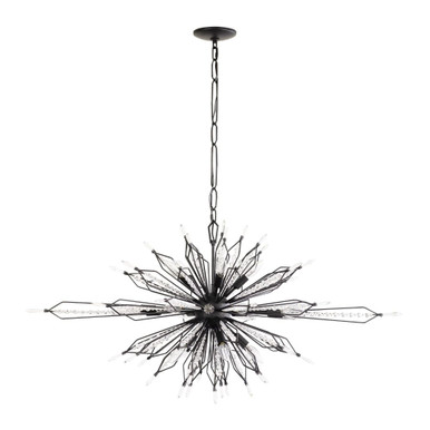 Orbital 16 Light Oversized Linear Chandelier by Varaluz - 311N16