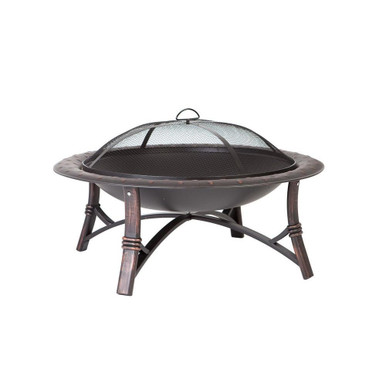 Roman Wood Fire Pit 20 Inch Tall x 35 Inch Wide by Fire Sense - 60857